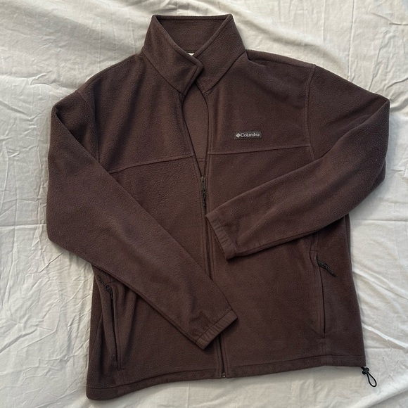 Columbia Chocolate Fleece Jacket - Picture 1 of 3
